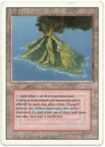 Magic The Gathering - Volcanic Island - Revised - Heavily Played