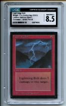 Magic: The Gathering - Lightning Bolt Artist Proof - Limited Edition Beta - CGC 8.5