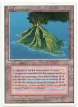 Magic The Gathering - Volcanic Island French language - Foreign White Bordered - Lightly Played