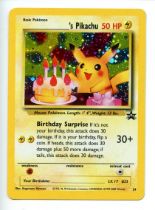 Pokemon TCG - _____'s Pikachu (Birthday Pikachu) HOLO - Black Star Promo - Near Mint