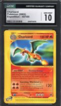 &nbsp;PokÃ©mon TCG - CGC 10 Charizard Non-Holo 40/165 - Expedition