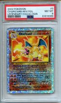 PokÃ©mon TCG - Charizard REV FOIL - Legendary Collection - PSA 8