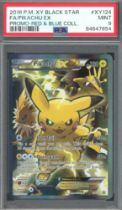 PokÃ©mon TCG - PSA 9 FA Pikachu EX - XY Black Star Promo #124