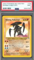 PokÃ©mon TCG - PSA 9 Shining Kabutops #108 - Neo Destiny - Unlimited