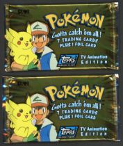 PokÃ©mon Topps - 2x Series 1 Booster Packs Sealed