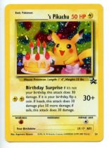 Pokemon TCG - _____'s Pikachu (Birthday Pikachu) HOLO - Black Star Promo - Near Mint