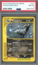 PokÃ©mon TCG - PSA 8 Houndoom - Holo #H11 - Skyridge