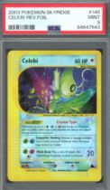 PokÃ©mon TCG - PSA 9 Crystal Celebi - Reverse Foil #145 - Skyridge