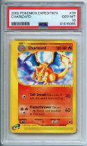 PokÃ©mon TCG - Charizard #39 - Expedition - PSA 10