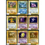 Pokemon TCG - Fossil 1st Ed/Unlimited - Complete Set 62/62