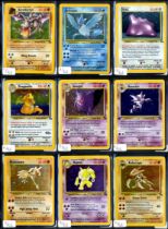 Pokemon TCG - Fossil 1st Ed/Unlimited - Complete Set 62/62