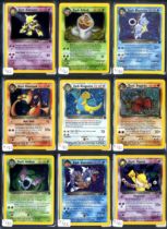 Pokemon TCG - Team Rocket 1st Ed/Unlimited - Complete Set 83/82