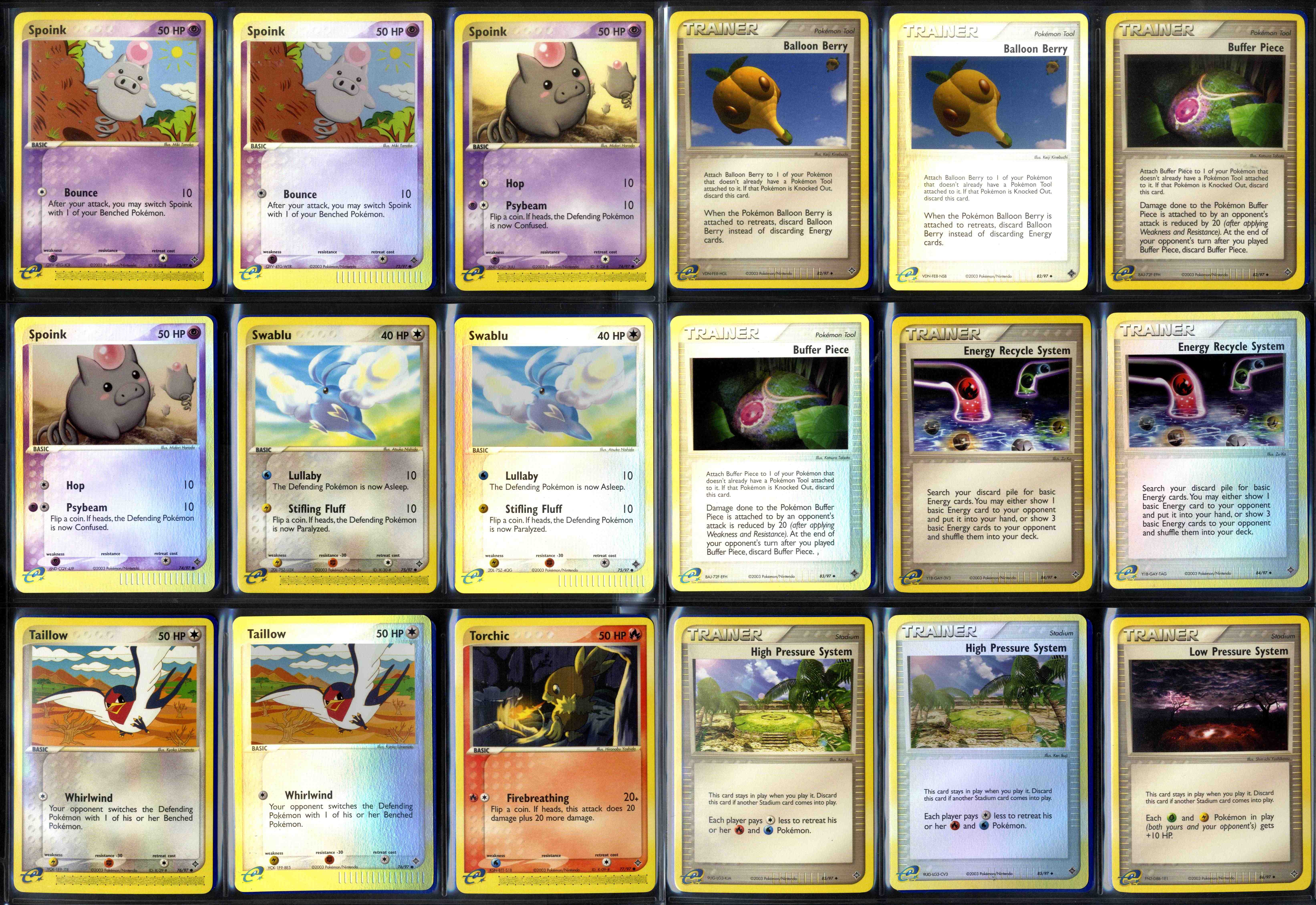 Pokemon TCG - EX Dragon Master Set #188 Cards - All EX & Secrets. - Image 12 of 13