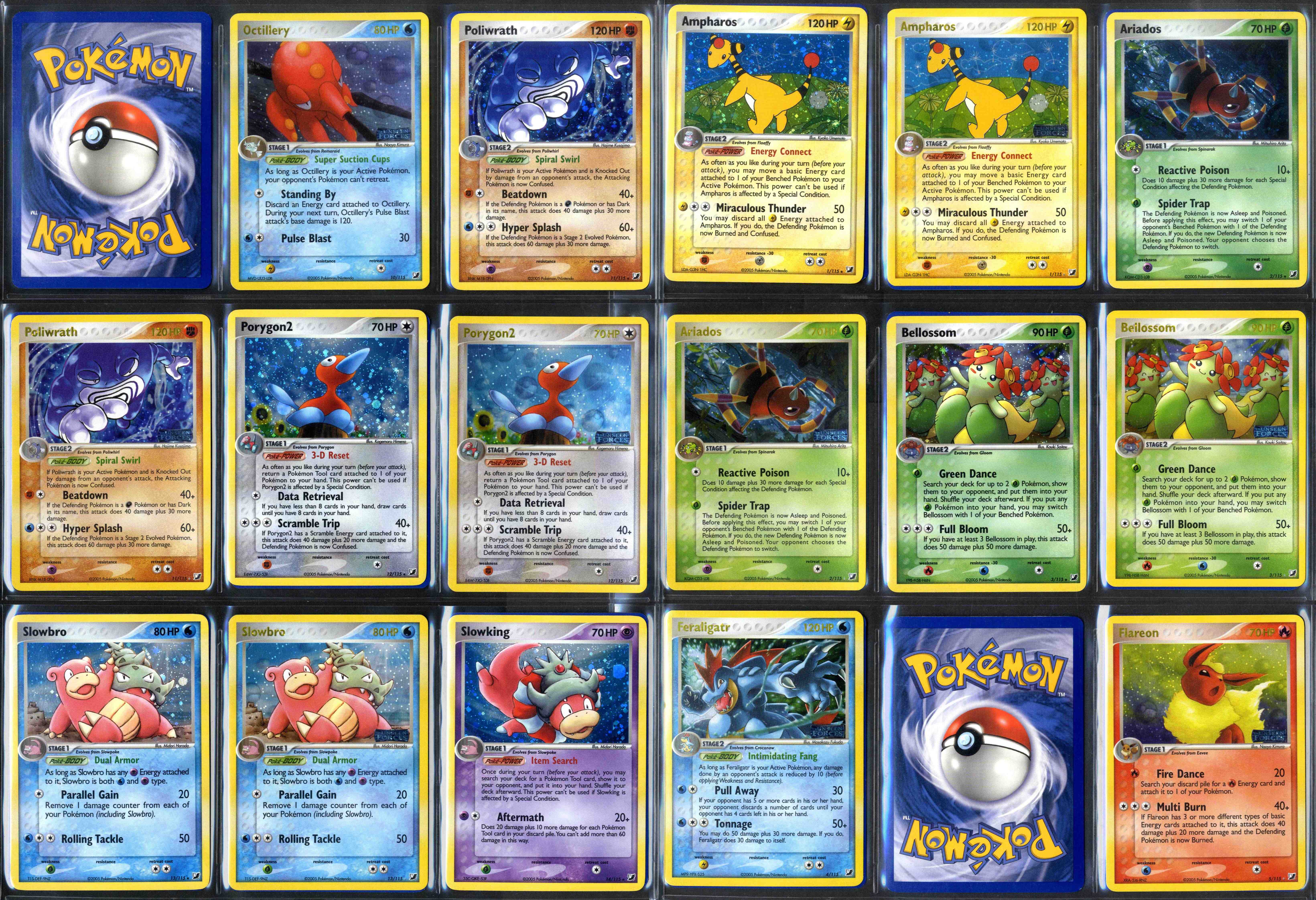 Pokemon TCG - EX Unseen Forces Partially Complete #193 Cards - Image 3 of 14