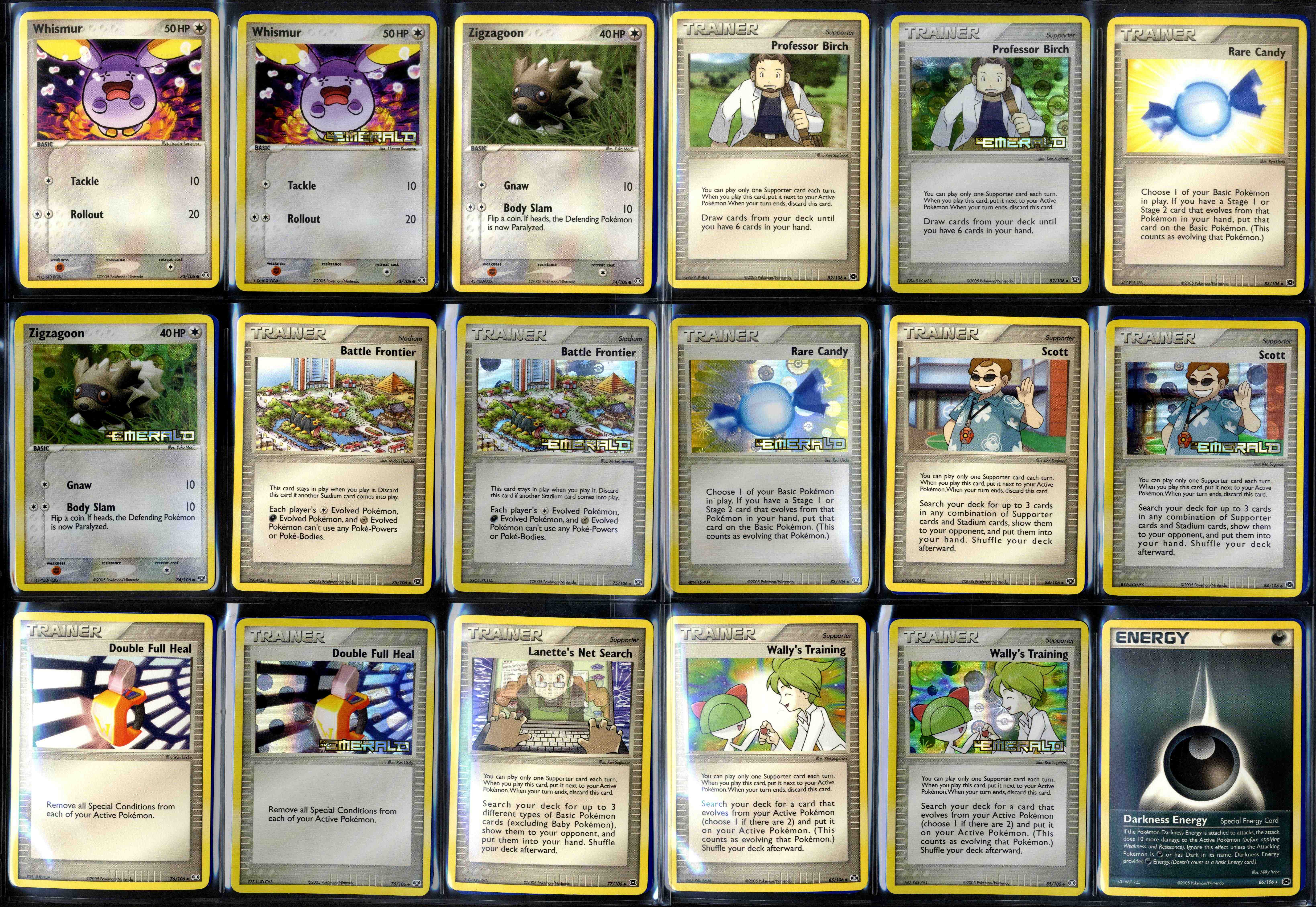 Pokemon TCG - EX Emerald Master Set #196 Cards - All EX & Secrets. - Image 11 of 14
