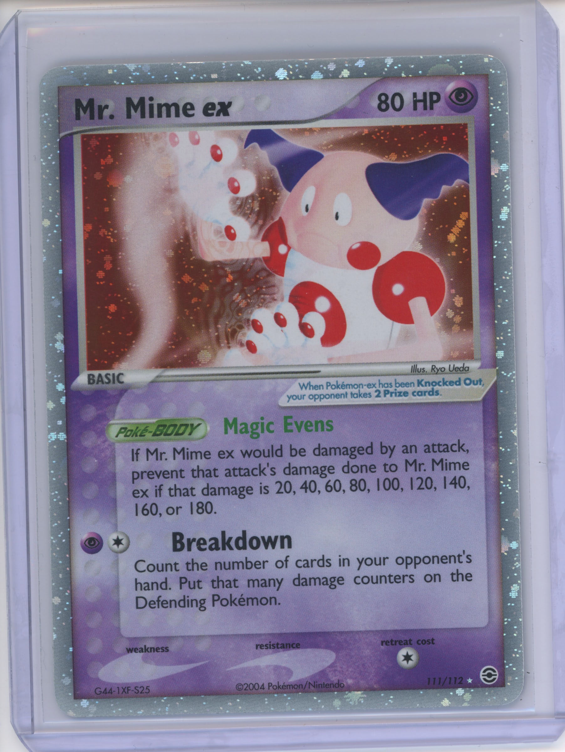 Pokemon TCG - Mr Mime ex Fire Red & Leaf Green 111/112