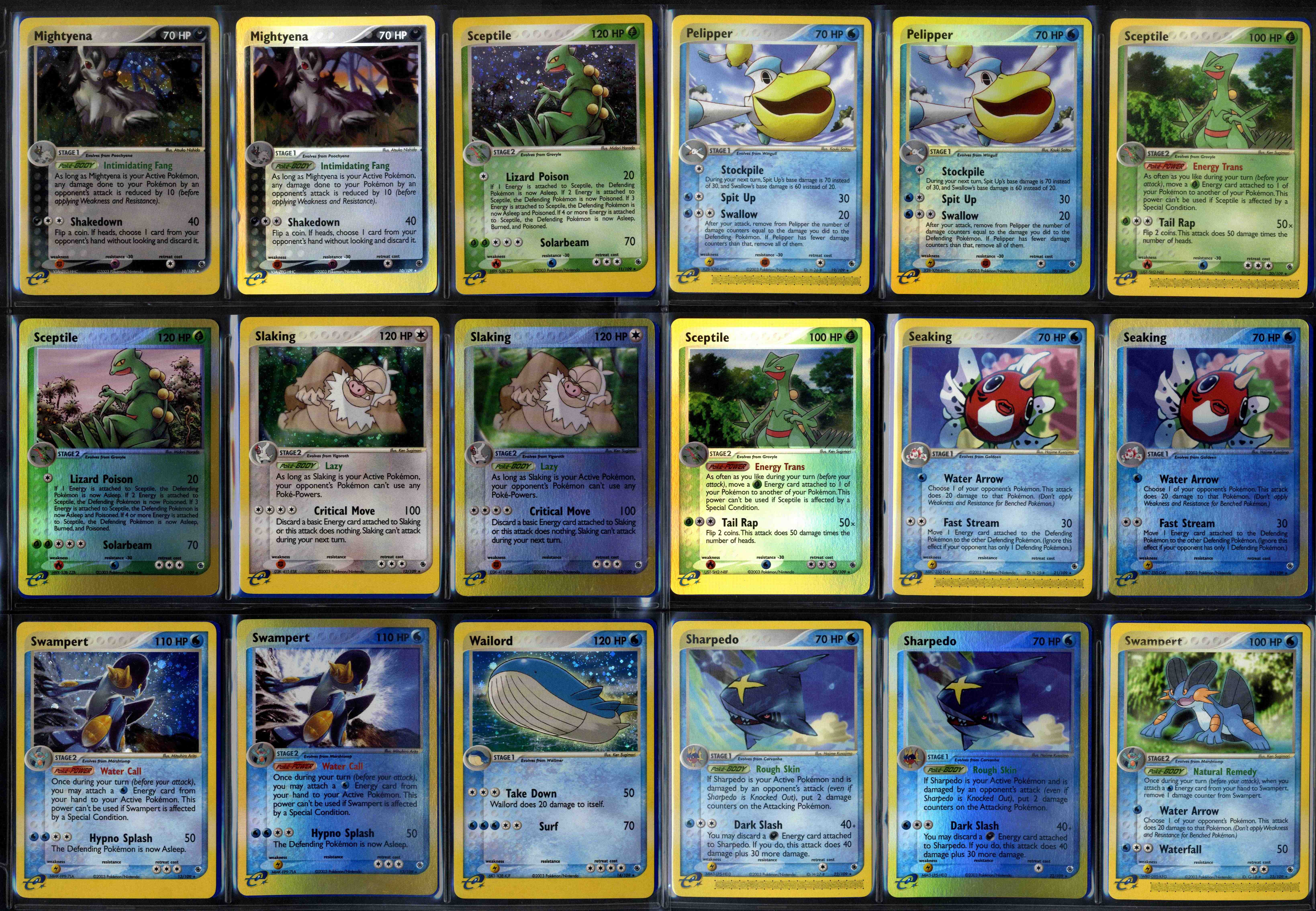 Pokemon TCG - EX Ruby & Sapphire Master Set #210 Cards - Image 6 of 15