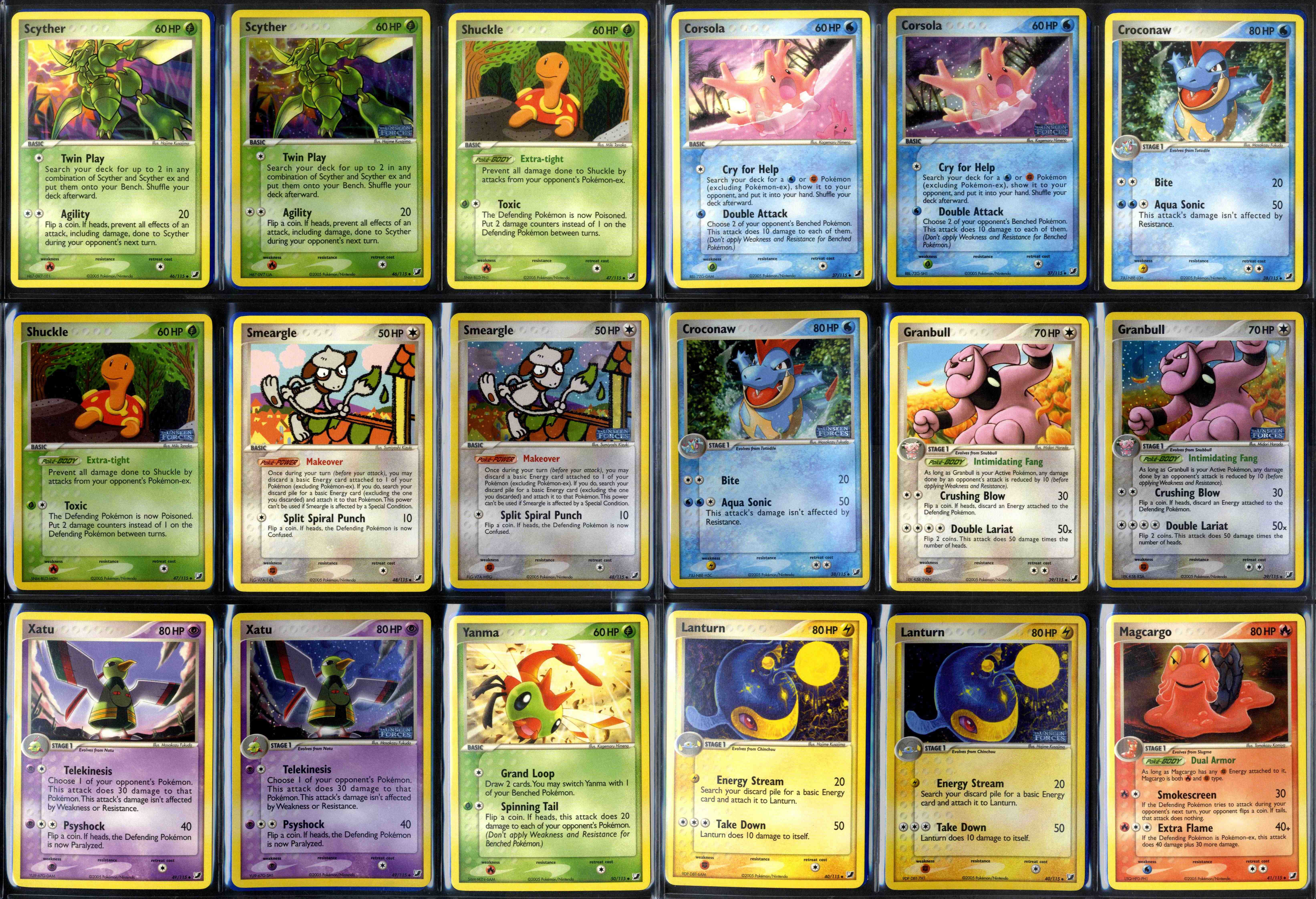 Pokemon TCG - EX Unseen Forces Partially Complete #193 Cards - Image 7 of 14