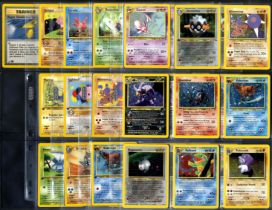 Pokemon TCG - Neo Discovery 1st Edition & Unlimited - Complete Set 75/75