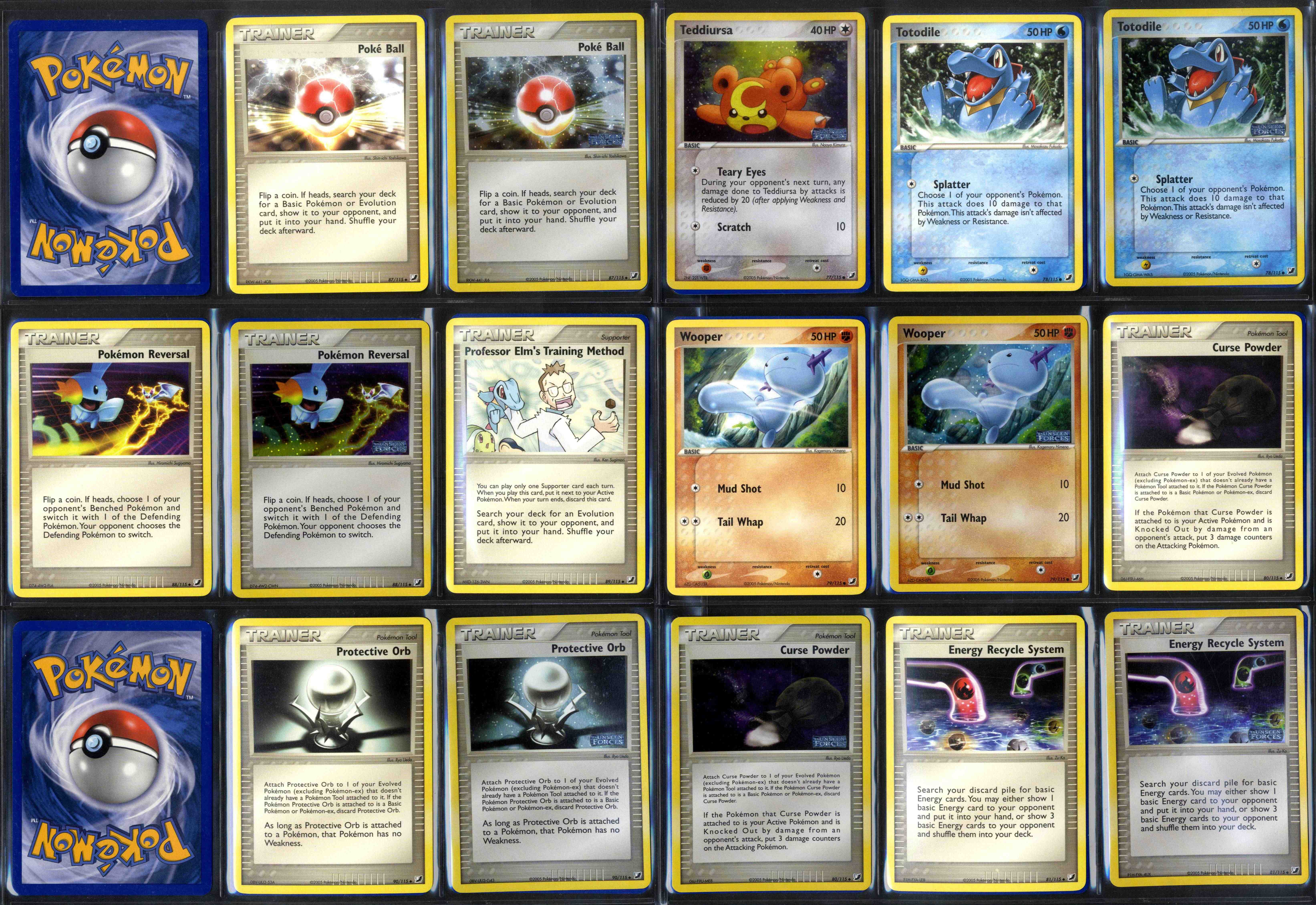 Pokemon TCG - EX Unseen Forces Partially Complete #193 Cards - Image 12 of 14