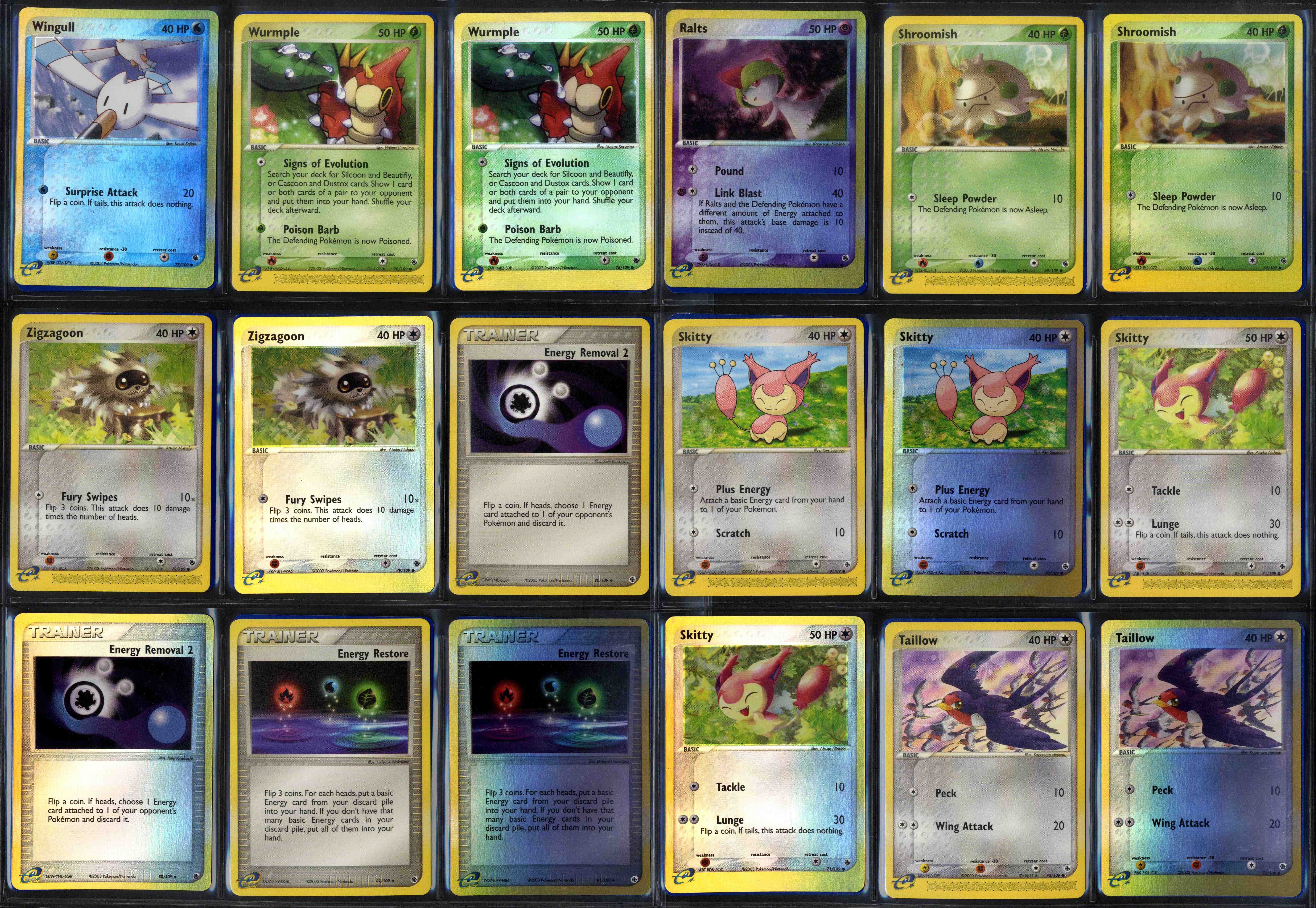 Pokemon TCG - EX Ruby & Sapphire Master Set #210 Cards - Image 13 of 15
