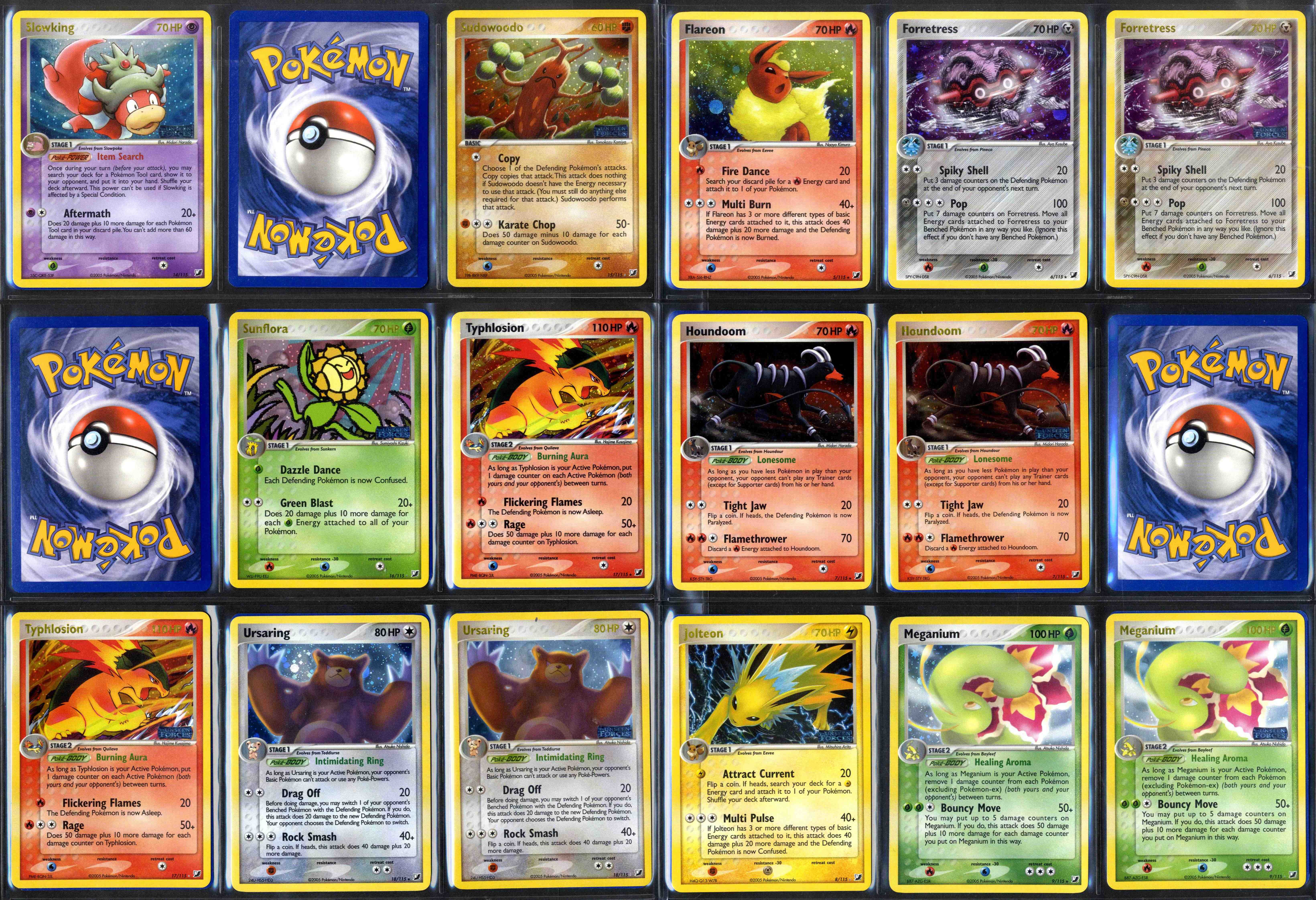 Pokemon TCG - EX Unseen Forces Partially Complete #193 Cards - Image 4 of 14