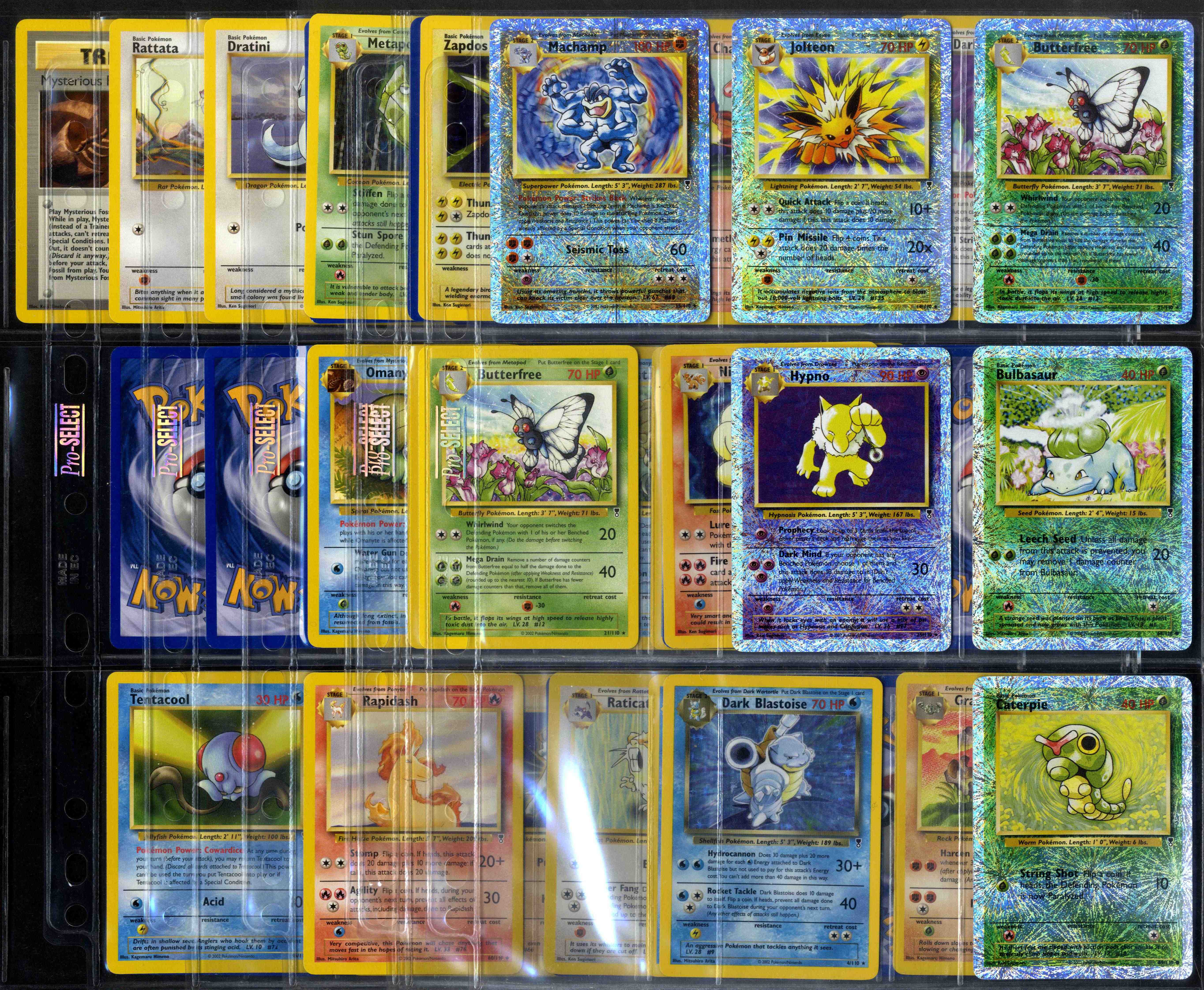 Pokemon TCG - Legendary Collection - Partially Complete Set 51/110