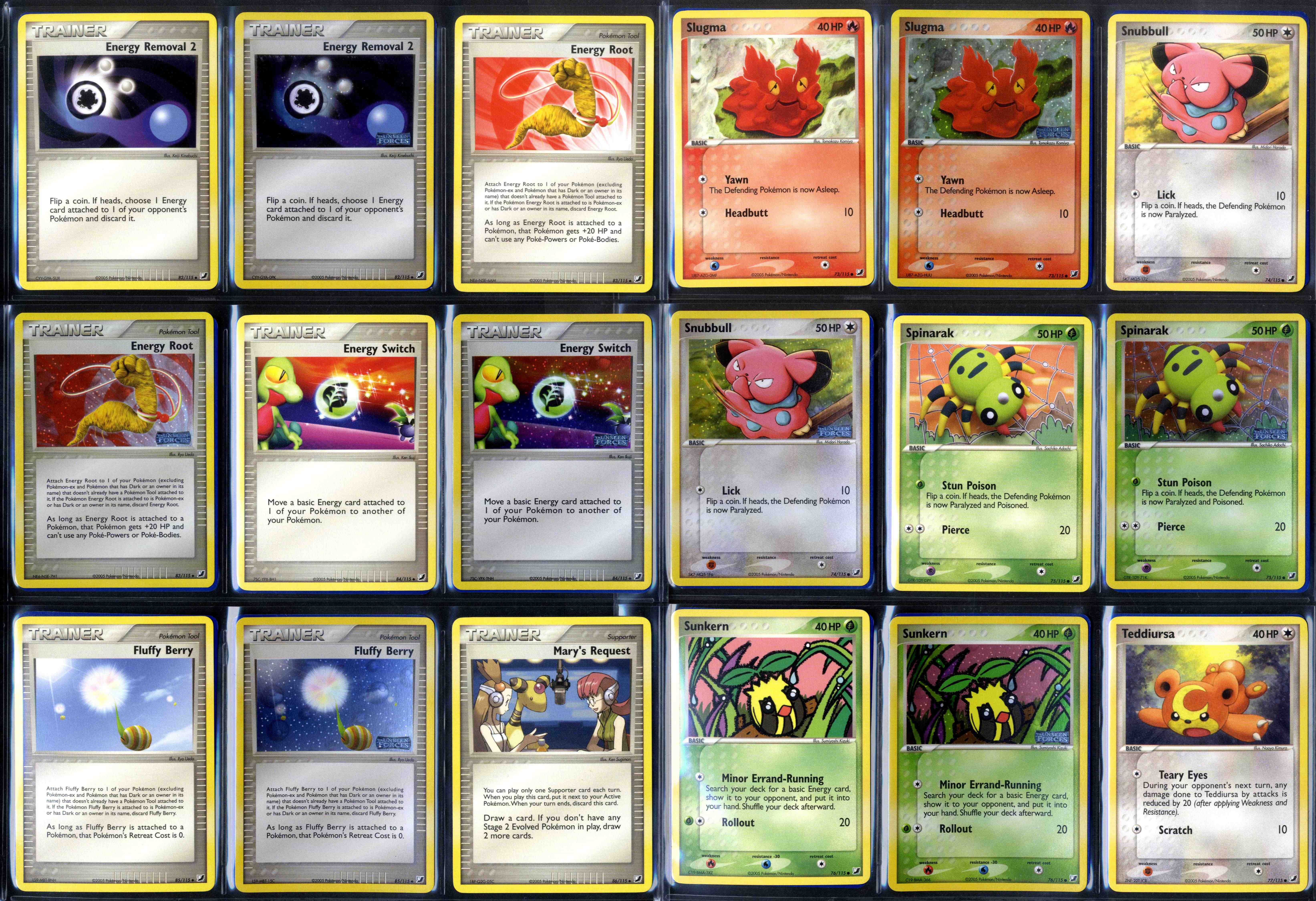 Pokemon TCG - EX Unseen Forces Partially Complete #193 Cards - Image 11 of 14