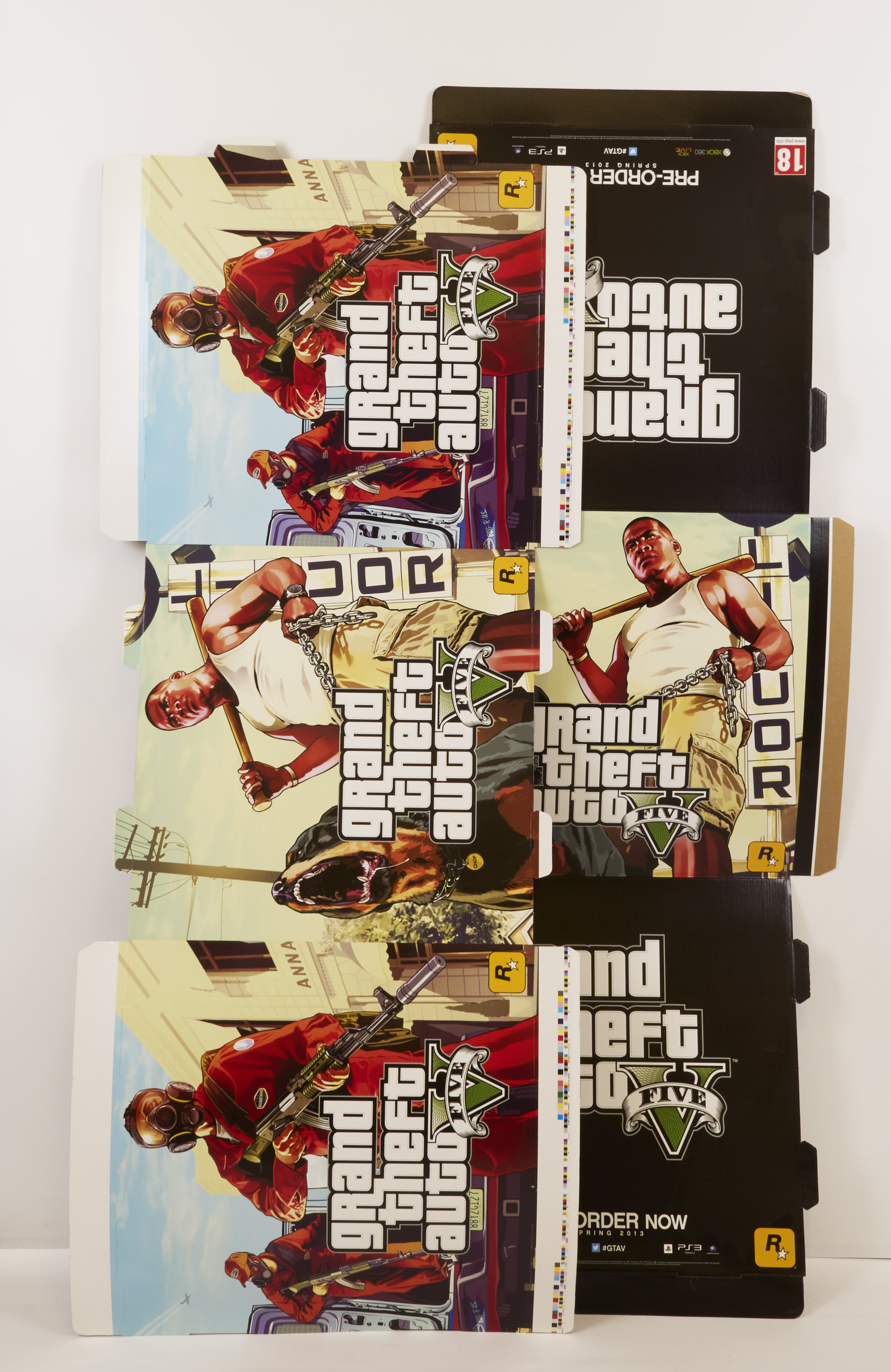 Grand Theft Auto 5 Cube Standee