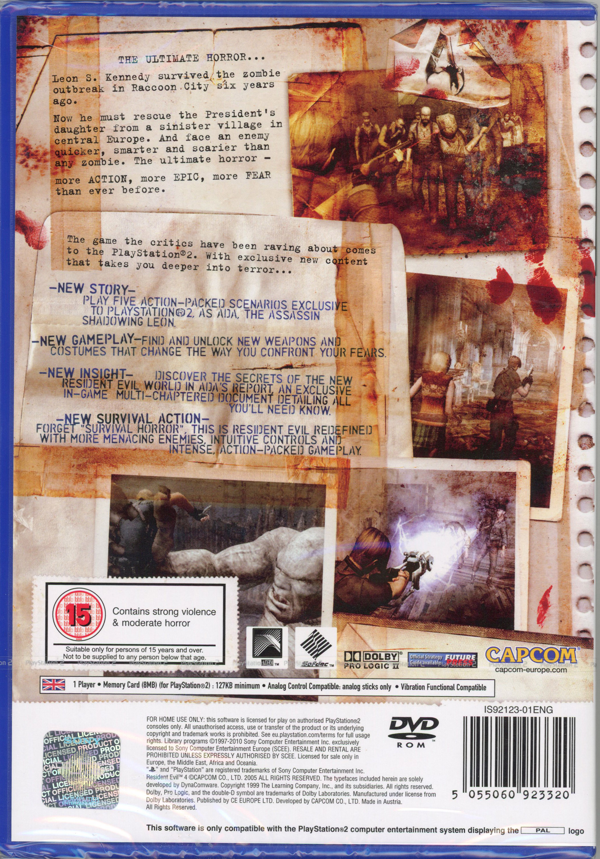 Sony - Resident Evil 4 - PlayStation 2 - Factory Sealed - Bild 2 aus 2