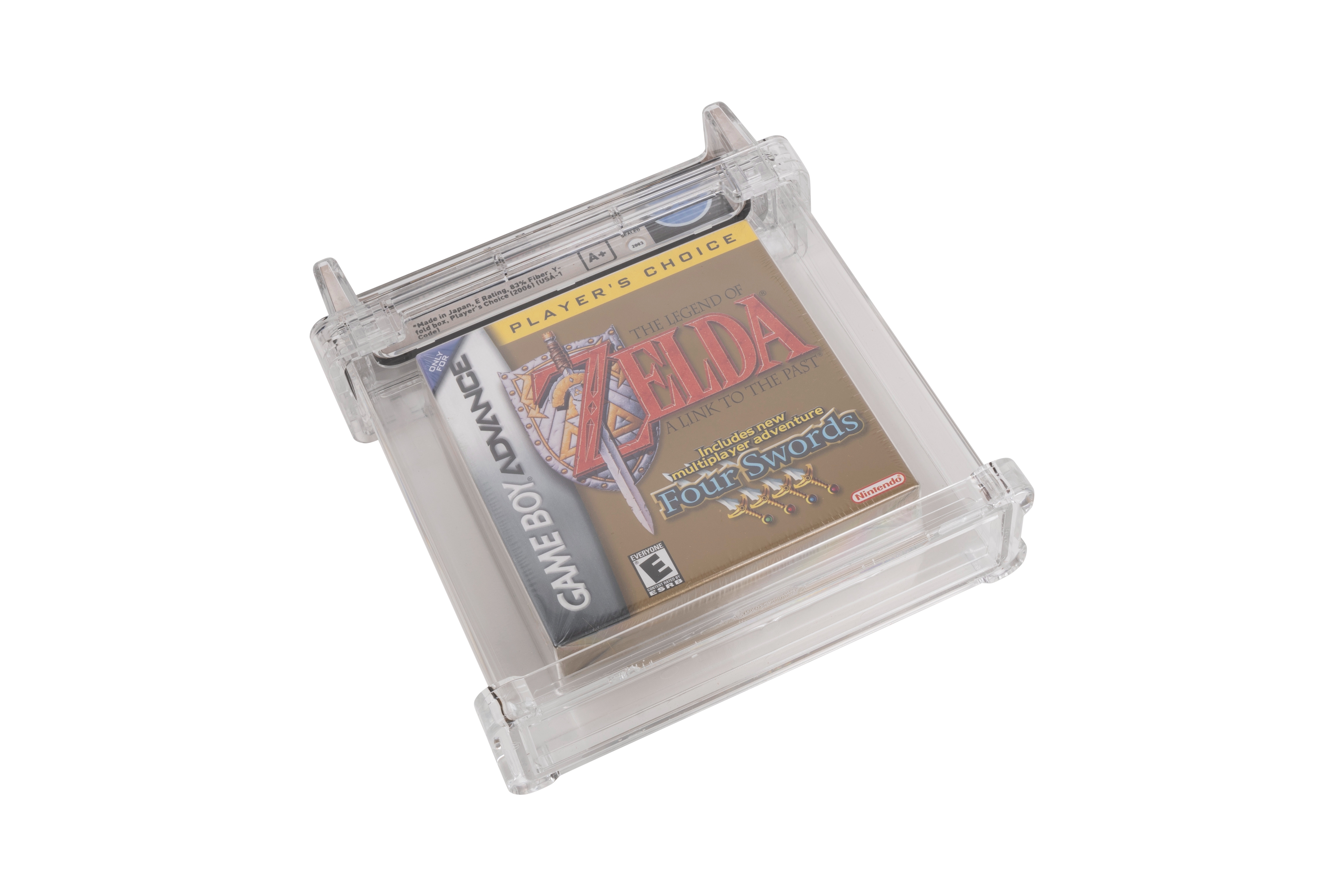 Nintendo - WATA 9.6 A+ Legend of Zelda: A Link to the Past & Four Swords - Game Boy Advance