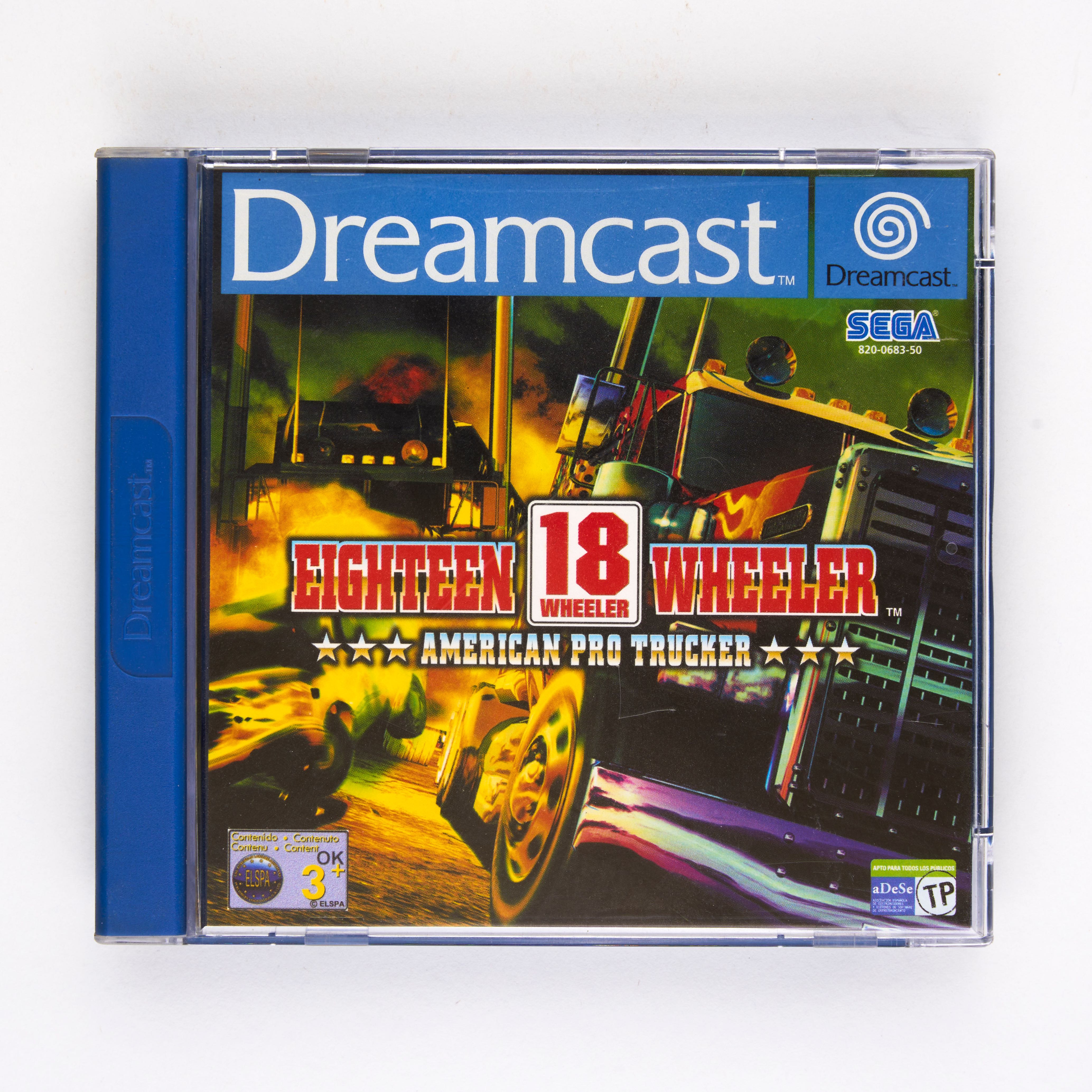 SEGA - 18 Wheeler - Dreamcast - Complete In Box