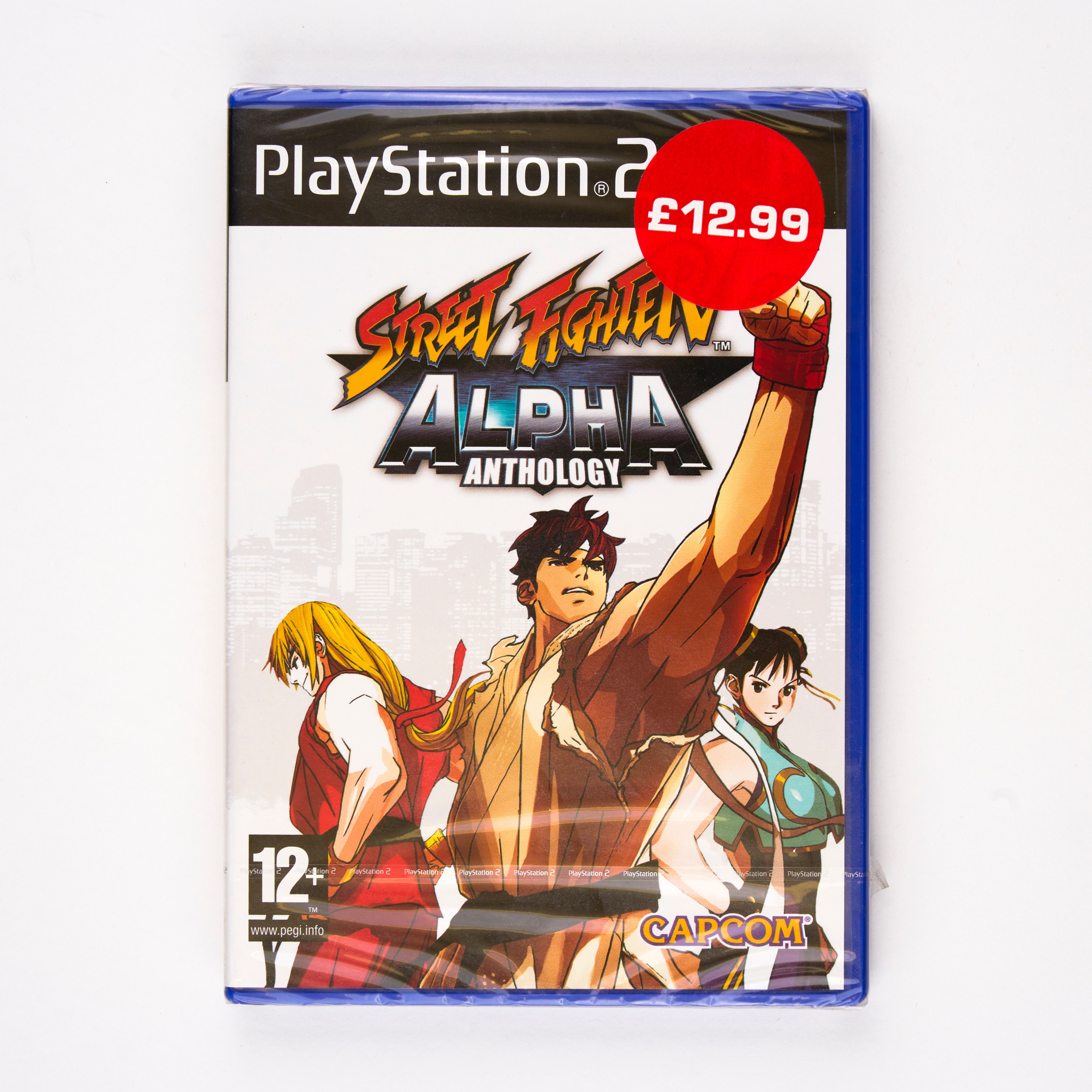 Sony - Street Fighter Alpha Anthology PAL - Playstation 2 - Sealed