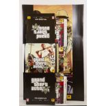 Grand Theft Auto 5 Wrap around cardboard standee and cube - Complete in Box&nbsp;