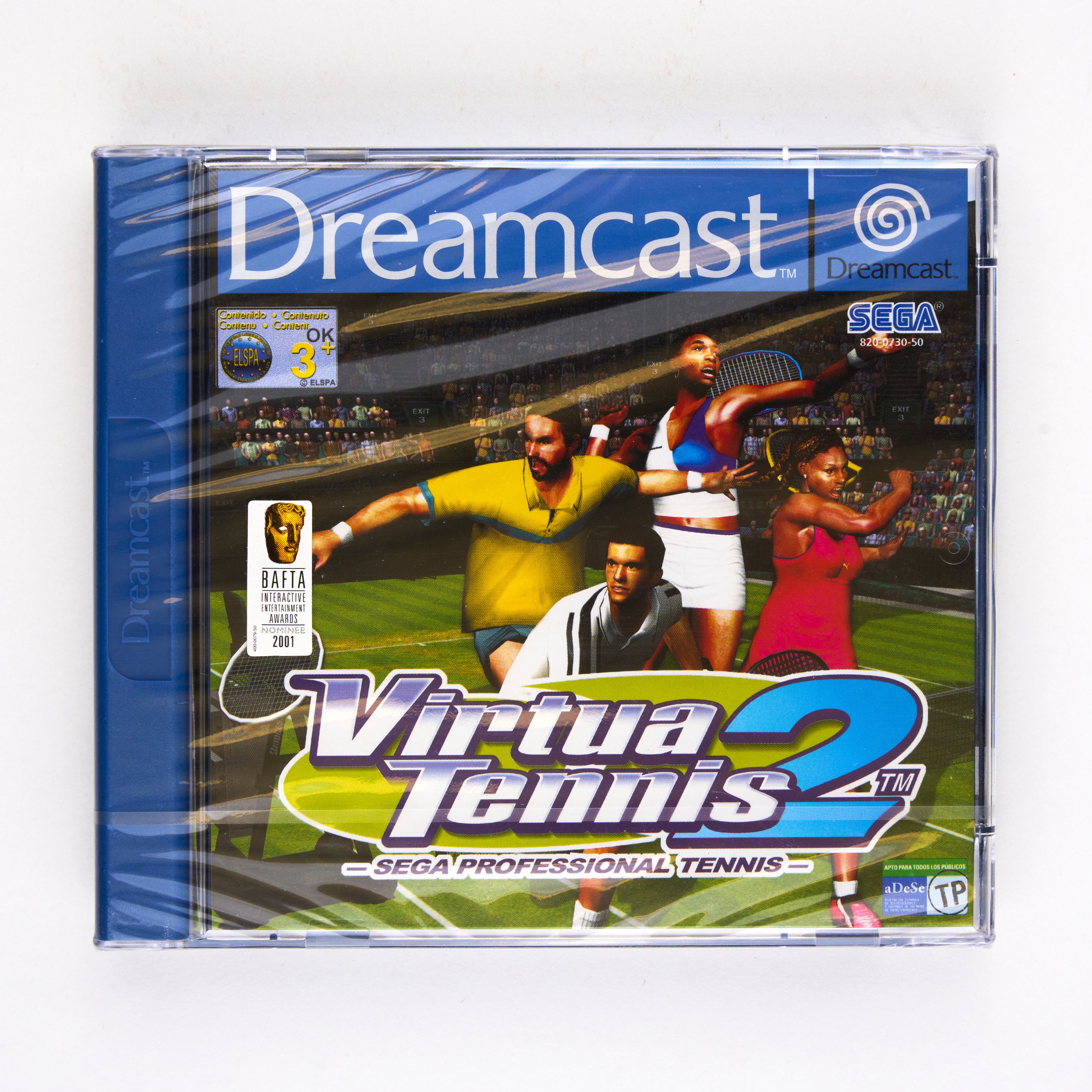 SEGA - Virtua Tennis 2 - Dreamcast - Sealed