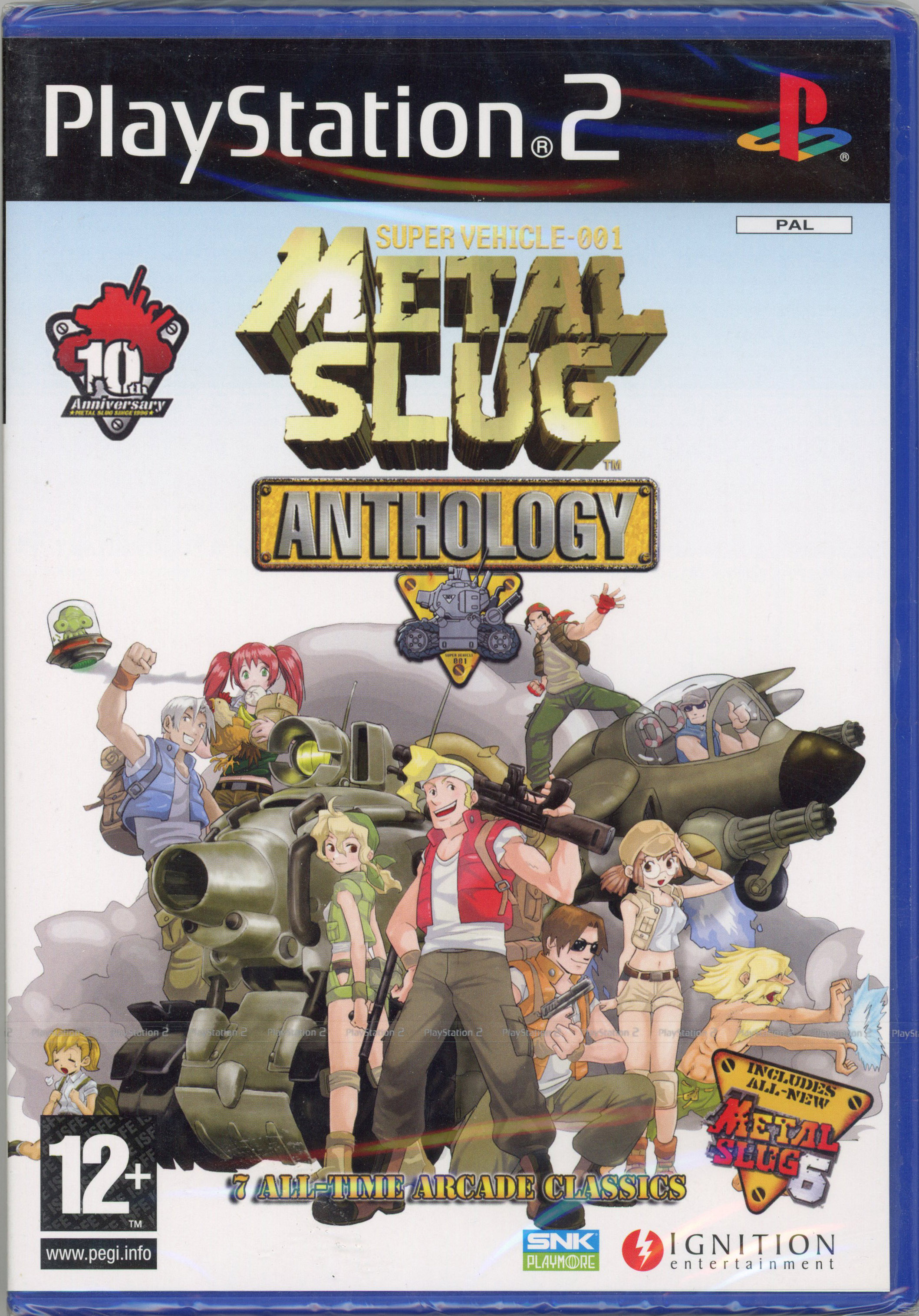 Sony - Metal Slug Anthology PAL - Playstation 2 - Sealed