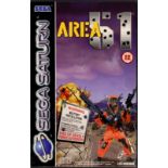 Sega - Area 51 - Sega Saturn, and Sega - Hexen - Sega Saturn&nbsp; - Both Unused&nbsp;