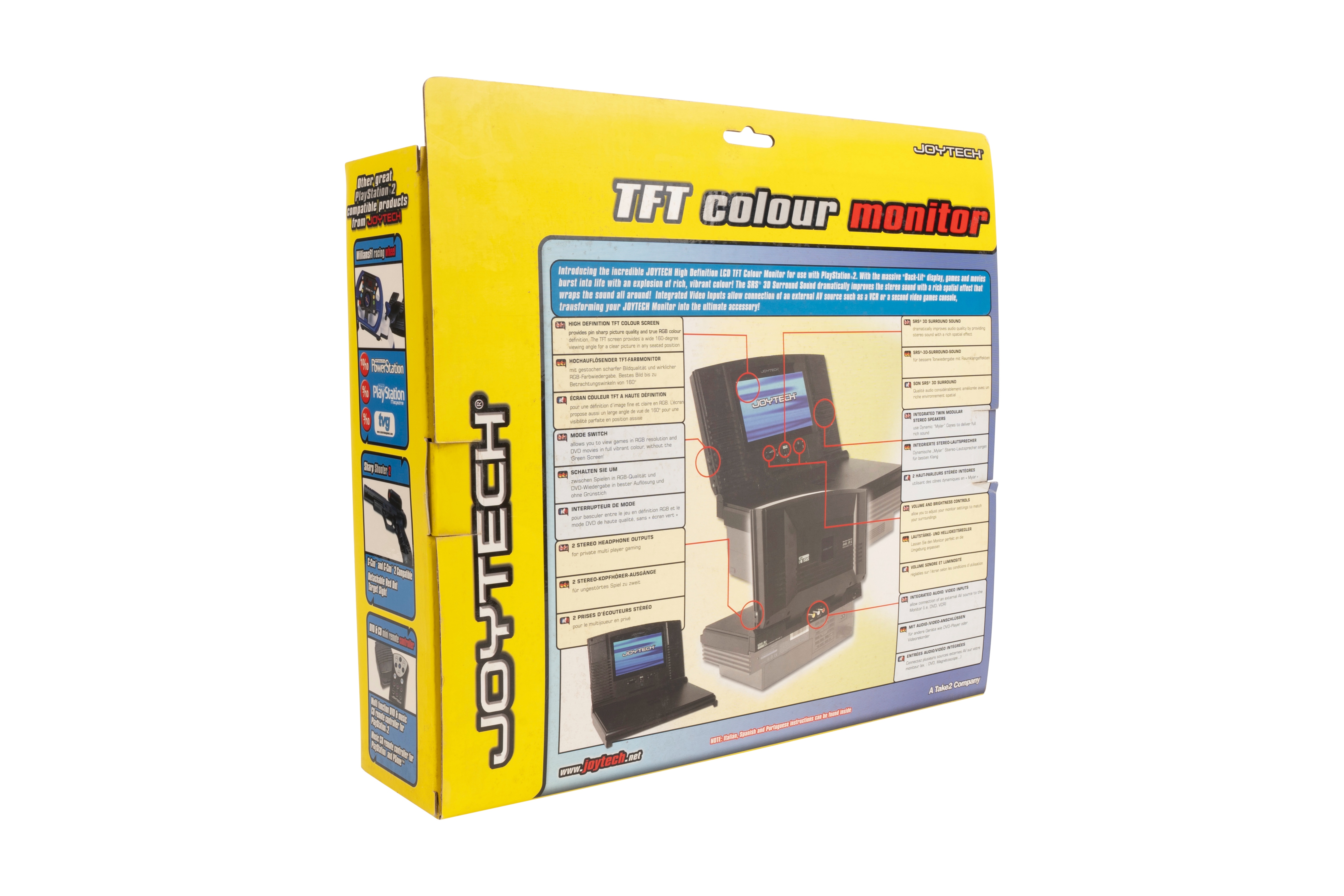 Joytech - TFT Colour Monitor - PlayStation 2 - Brand New - Image 2 of 2