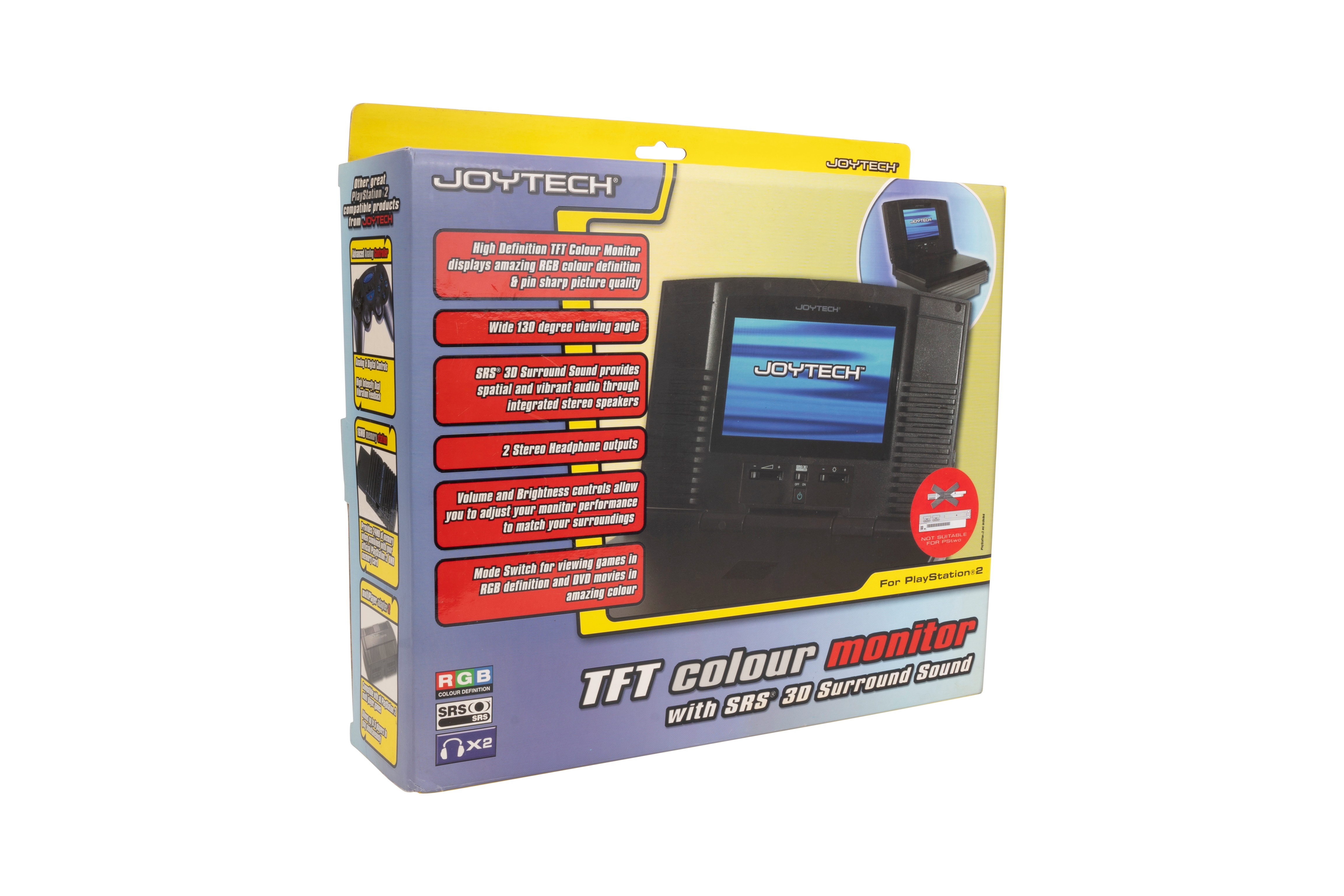 Joytech - TFT Colour Monitor - PlayStation 2 - Brand New