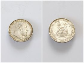 EDWARD VII SHILLING.