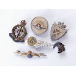 MILITARY SWEETHEART BROOCHES ETC.
