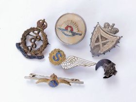 MILITARY SWEETHEART BROOCHES ETC.