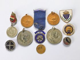 CORNWALL RELATED MEDALS, BADGES ETC.