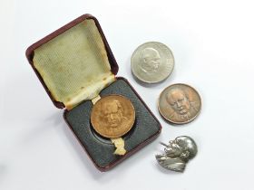 CHURCHILL MEDALS ETC.