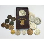 GEORGE VI ETC. COINS.