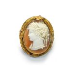 CAMEO BROOCH.