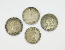 VICTORIA CROWNS & DOUBLE FLORIN.