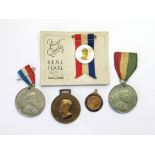 EDWARD VIII CORONATION MEDALS.