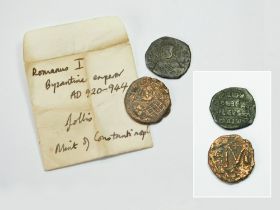 BYZANTINE COINS.