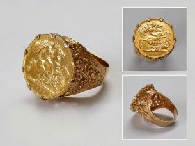 GOLD COIN JEWELLERY.